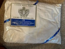 Vintage Court of Versailles Cannon Royal Family California King Fitted Sheet NWD