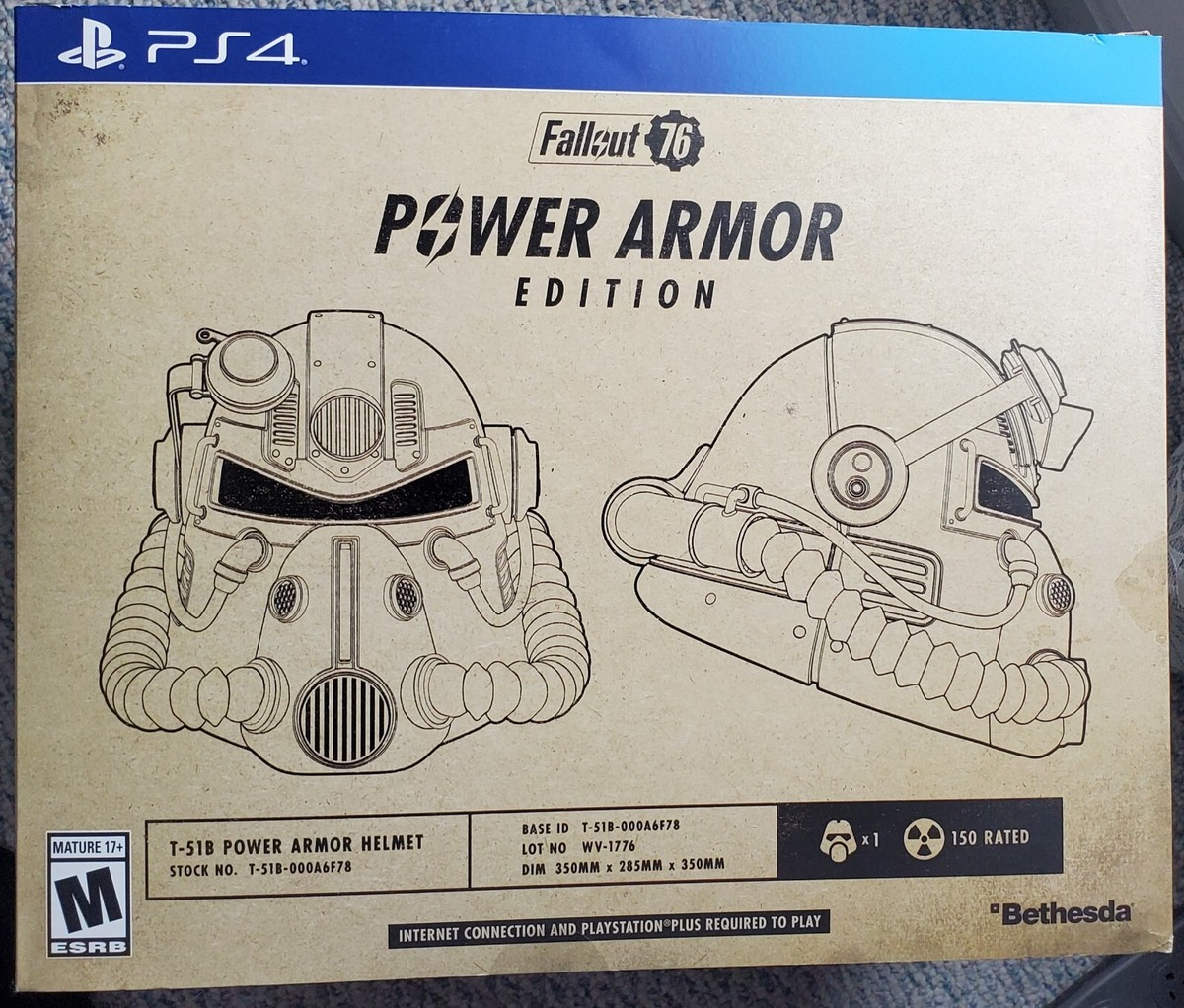 ゲームキャラクター PlayStation4 - Fallout 76 Power Armor Edition Fallout 76 Power Armor Edition PC Collector's Edition /w