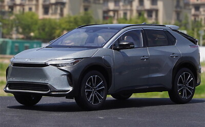 1/18 Scale Toyota bZ4X SUV 2022 Gray Diecast Car Model Toy Gifts