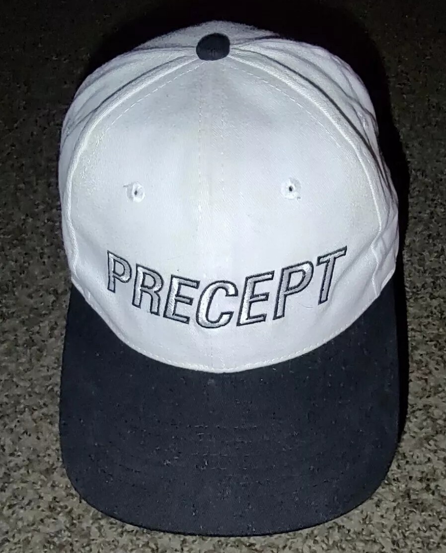 Vintage Precept Golf Strapback Hat Caps