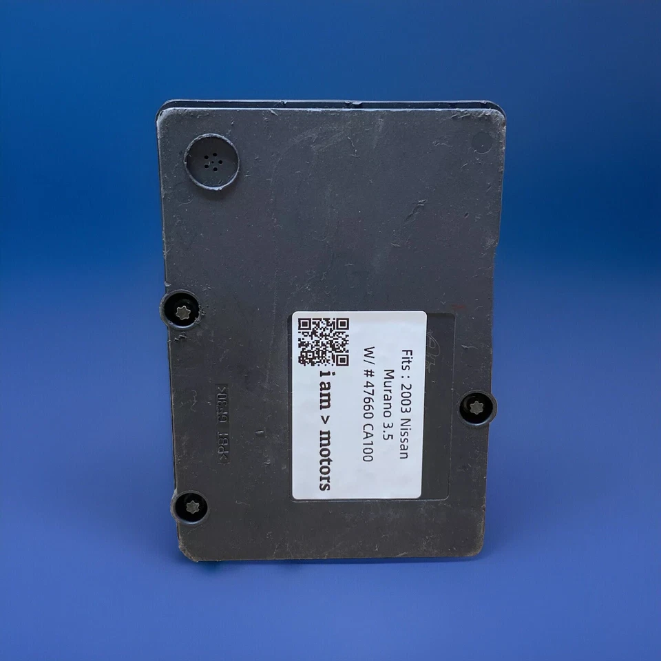 Módulo de bomba de freio ABS recondicionado 2003 - 2005 Nissan Murano 3.5 V6 | 47660 CA100 - Imagem 3 de 4