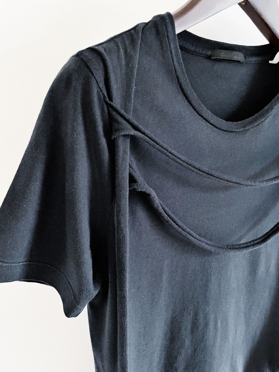 SP 04 HELMUT LANG Vintage- Runway Harness Bondage T-shirt SP 04 HELMUT LANG Vintage- Runway Harness Bondage T-shirt