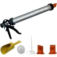 EXCEPTIONAL PRODUCTS – EP26 – MORTAR POINTING GROUTING GUN – 26oz Capacity – ...