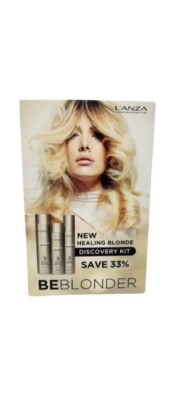 Lanza Healing Blonde Discovery Kit Bright Shampoo & Conditioner, Blonde Rescue