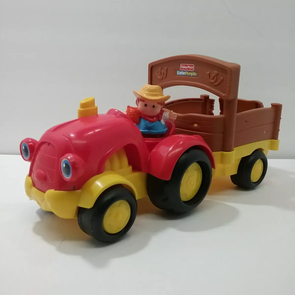 Fisher Price Little People Old MacDonald Tow n Pull Tractor Sounds Songs 2011