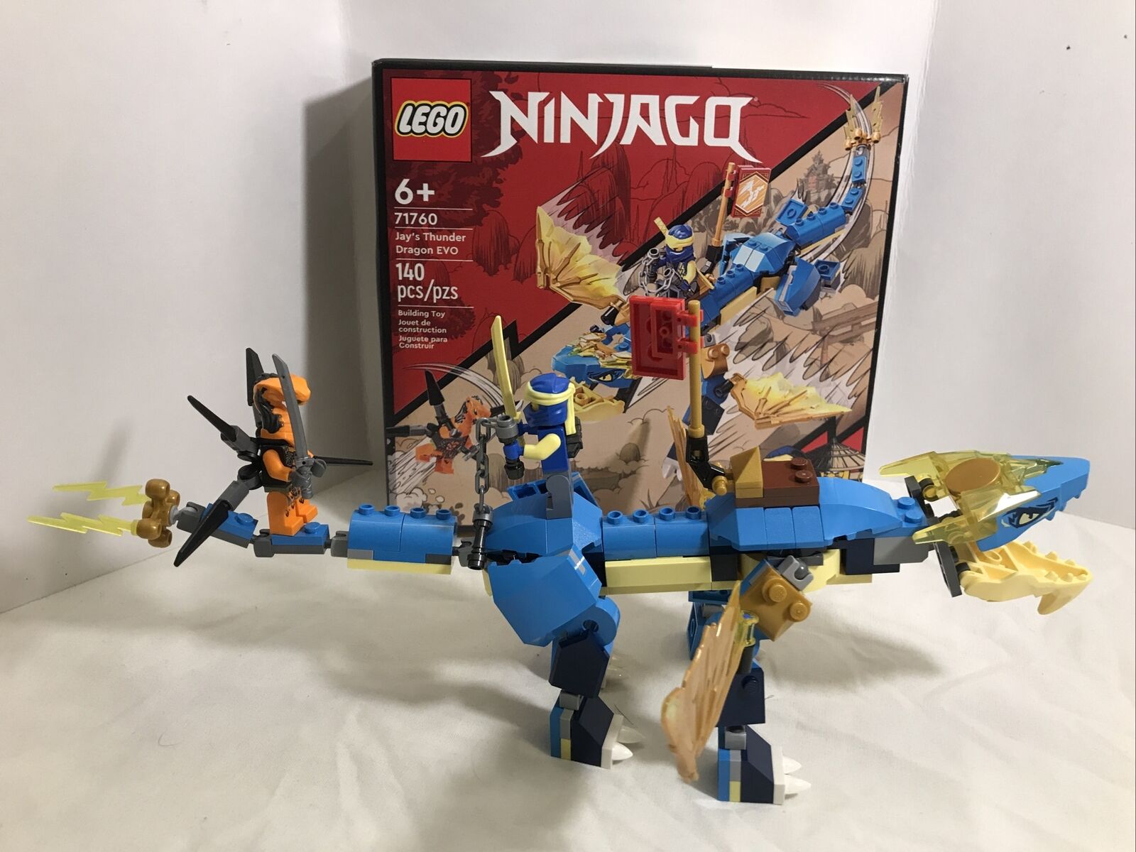 LEGO® NINJAGO: Jay's Thunder Dragon EVO, 71760