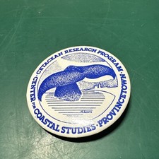 Center for Coastal Studies Provincetown Cetacean Research Program Button Pin 