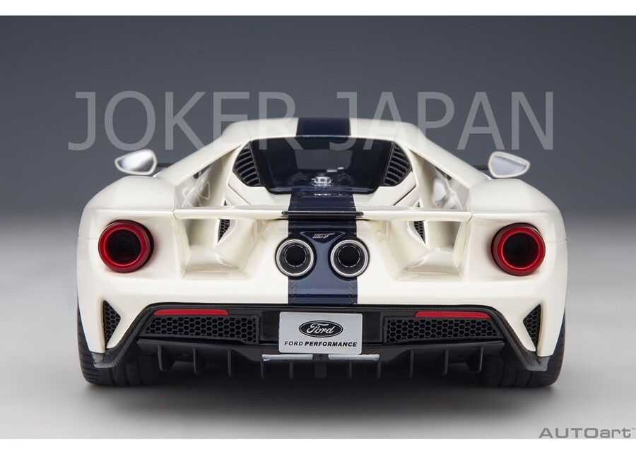 AUTOart Ford GT 64 Prototype Heritage Edition (White/Dark AUTOart Ford GT 64 Prototype Heritage Edition (White/Dark