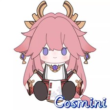 Genshin Impact Yae Miko 40cm Plush Doll Dress up Stuffed Toy Anime