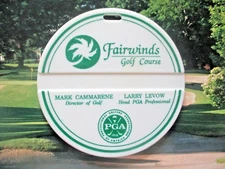 vtg - PGA Golf Bag Tag - FAIRWINDS GOLF COURSE gc