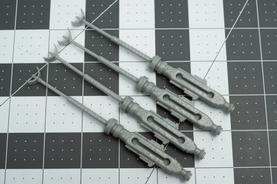 Star Wars Vintage Kenner X Wing Cañones Impresos en 3D Reemplazos Acabado Suave Foto 2 de 2