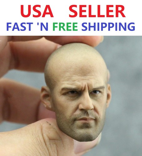 Custom Jason Statham 1/6 scale Head Sculpt for 12'' male Figure Phicen - Bild 1 von 4