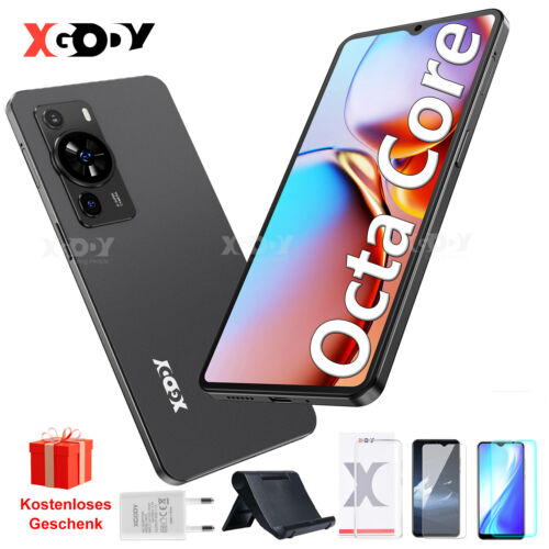 Neu 6,6 Zoll Smartphone Ohne Vertrag Android Handy Octa Core 3GB+32GB 4G 2SIM HD
