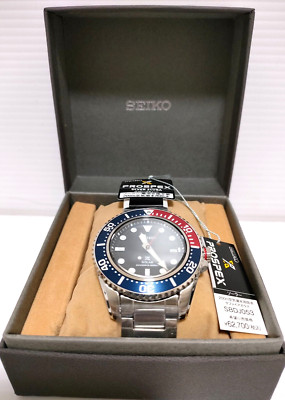 SEIKO Prospex SBDJ053 Pepsi Diver Scuba 200m Solar Sapphire