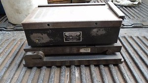 MACHINIST LATHE MILL 10 3/4" by 6" Magna Sine Magnetic Grinding Chuck on Sine