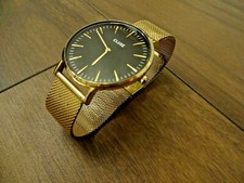 ** CLUSE ** BOHO CHIC MESH - OROLOGIO DA POLSO DONNA - OROLOGIO - ORO - 38 MM - CW0101201014