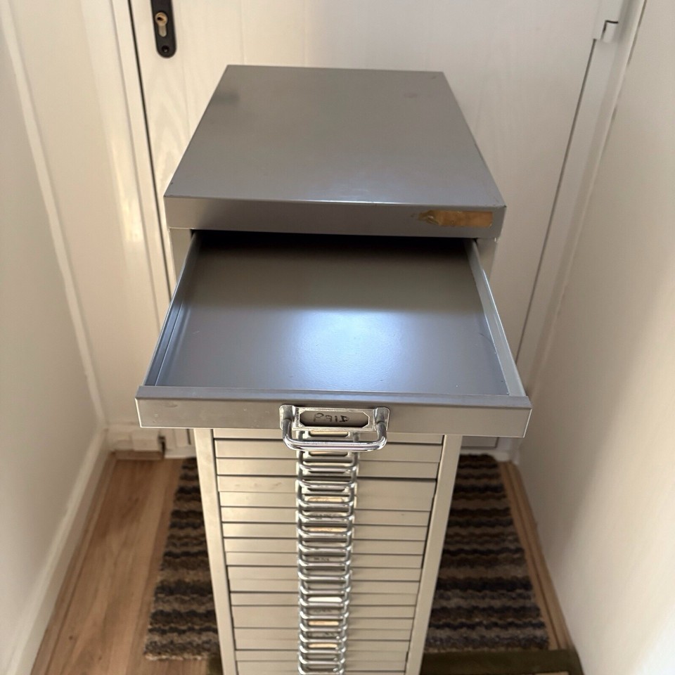 BISLEY .? METAL 30 DRAWER FILING eBay