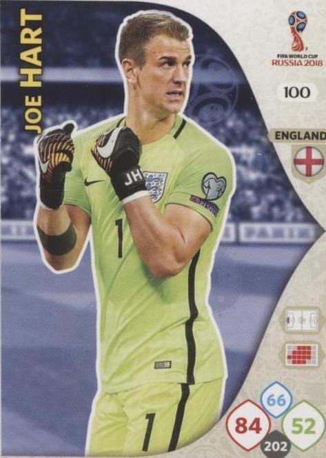 2018 Panini Adrenalyn XL Fifa World Cup - Joe Hart #100 for sale