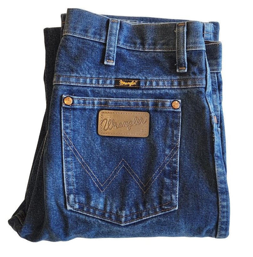 Wrangler Jeans 936PWD Regular Fit Straight Leg Mid Rise Medium Wash Men&rsquo;s 31x34