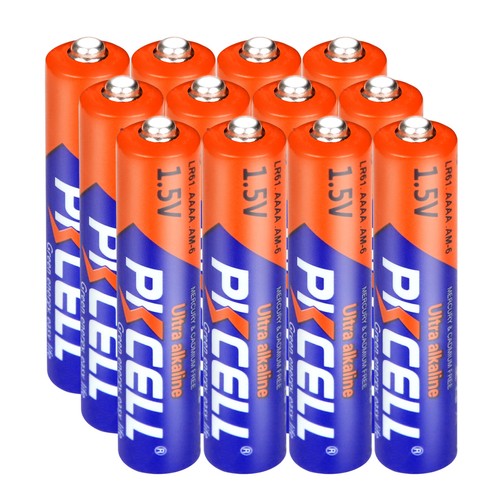 12x 1.5V AAAA Cell Alkaline Batteries LR61 EN96 MN2500 for Digital