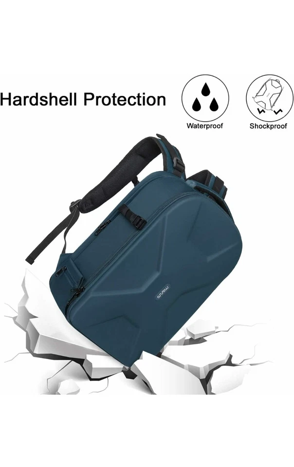 MOSISO Camera Backpack DSLR/SLR Mirrorless Photography Hardshell Case 15-16 inch - Image 4 of 4