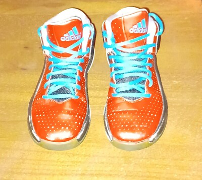 Adidas D Rose Athletic Sneakers Boys 11 Scarlet Black Onyx 11 K