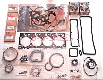 4BT VE P7100 QUALITY RE-RING REBUILD KIT with ROD BEARINGS for CUMMINS 3.9 12V