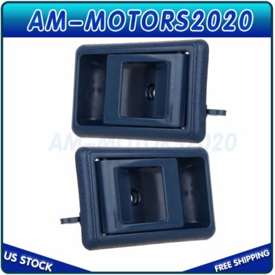 Fit for Toyota Corolla Pickup Truck Blue Inner Interior Inside Door Handle Set/2