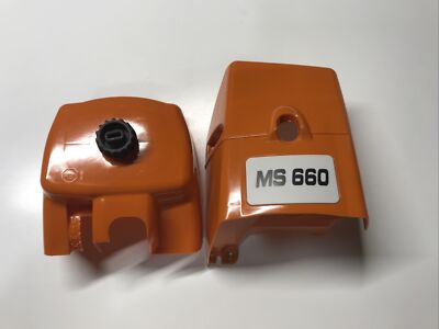 cylinder shroud cover and air filter cover set For Stihl MS660 MS650 066  FM3-5