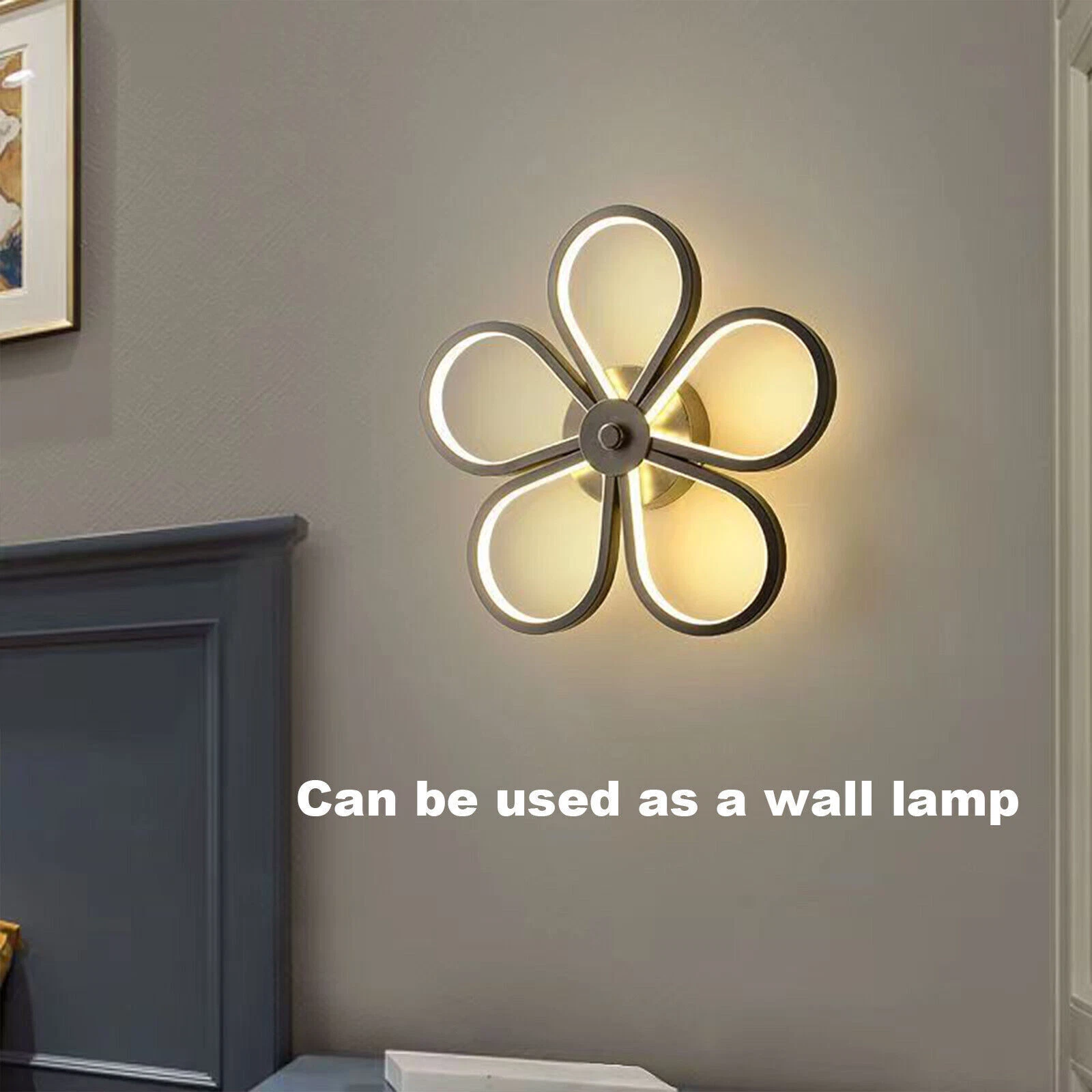 Bedroom LED Ceiling Lights Chic Chandelier Dimmable Modern Living Room Light uk - Picture 4 of 14