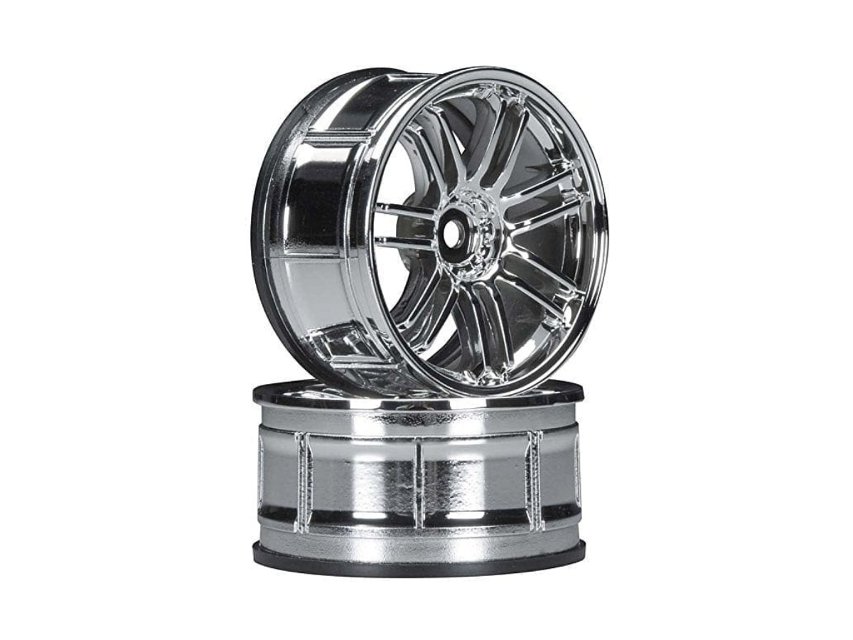Ruote Cromate HPI Racing LP29 LM-R (2) Per Sprint 2, Nitro RS4, E10 – Modellismo