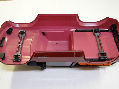 NEW TRAXXAS TRX-4 SPORT HIGH TRAIL Body Factory Painted RED +Expedition Kit RZ3R - Picture 4 of 4