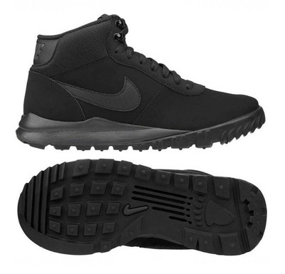 hoodland suede nike black