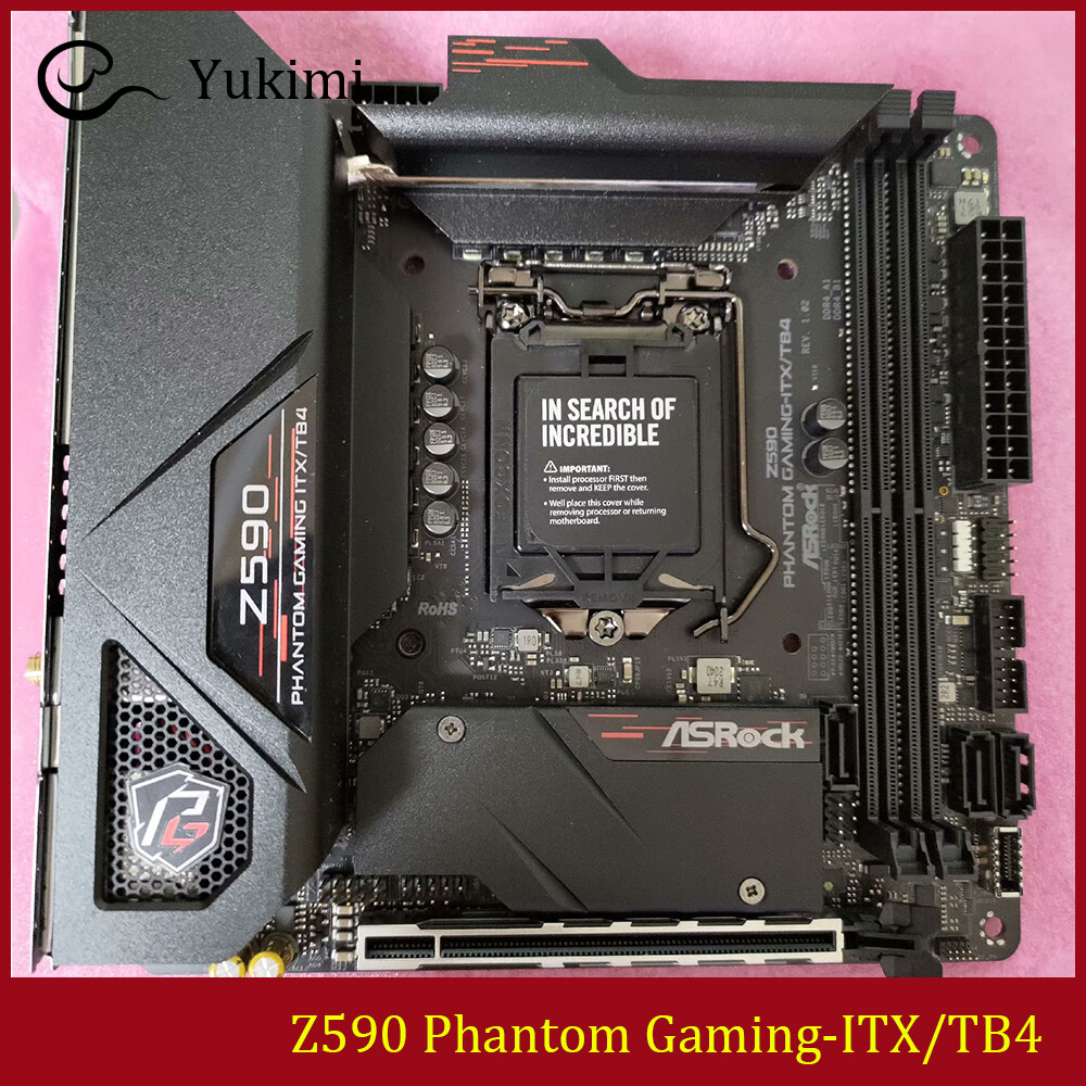 FOR ASROCK Z590 Phantom Gaming-ITX/TB4 DDR4*2 LGA 1200 64GB