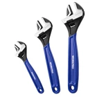 WORKPRO 3-piece 6-Inch & 8-Inch & 10-Inch Adjustable Wrench Set Metric & SAE New