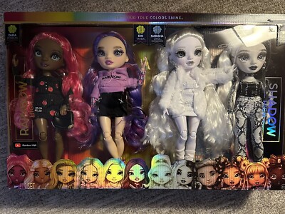 MGA Entertainment Rainbow High & Shadow High Fashion Doll Set - Pack of 4