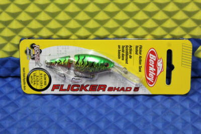 Berkley Flicker Shad 5 Snodato | Esca Affondante 5-7 Piedi | Scegli Il Tuo Colore!
