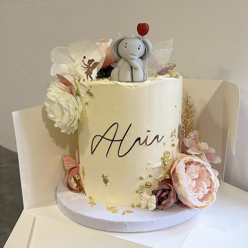 Elephant Cake Topper Edible Jungle Birthday Safari Wild Party Decorations - 第 6/12 張圖片