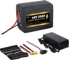 48v 20Ah E B/ike Lifepo4 Bi-ke Battery Pack for 1000W El/ec tric Motor 30A BMS