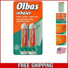 Effective Nasal Inhaler 2-Pack 2x695mg for Fast Congestion Relief