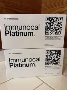 2 Boîtes - Platine immunocale par Immunotec - Précurseur de glutathion - 2028/2029