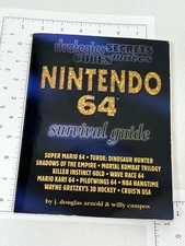 Nintendo 64 N64 Survival Strategy Guide 1997  Good Condition See Photos CB6