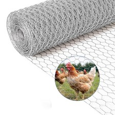 Moyios Chicken Wire,16" 70FT Chicken Wire Fencing Mesh Garden Poultry Craft