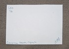 ACEO Original, Leo, Celestial, Astronomy, Zodiac, 2.5 x 3.5 inches, Unframed — photo 3