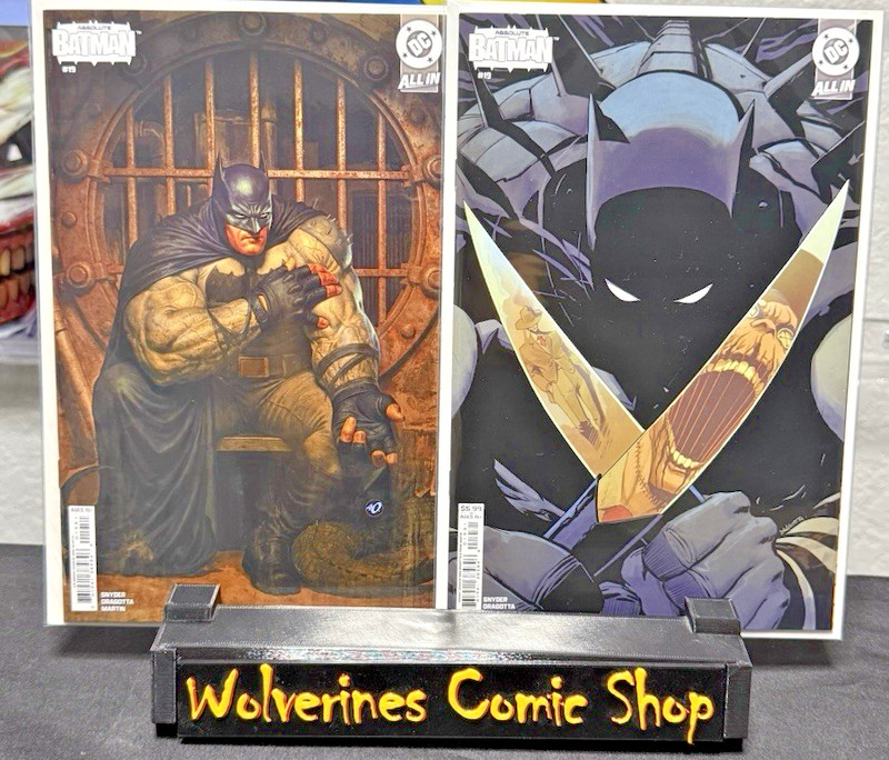 Absolute Batman #19 Nick Dragotta Variant & ARIEL OLIVETTI Covers Set of 2 Lot