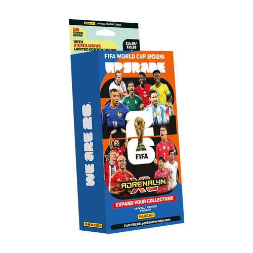 2026 Panini Adrenalyn FIFA World Cup Upgrade Blaster 48 Cards+ 2 Limited Edition