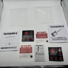 Rockband 4 Drums Set, Microphone, Stratocaste...