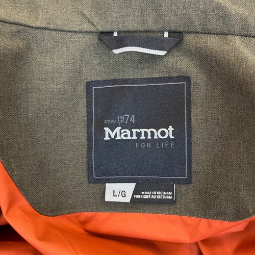 Giubbotto piumino uomo oliva Marmot 700 imbottitura con cappuccio taglia grande cappotto invernale caldo - Foto 5 di 12