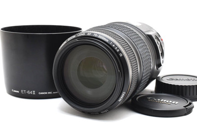 Canon EF 75-300mm f/4-5.6 IS USM Telephoto Lens [N Mint] w/Hood From Japan 9457