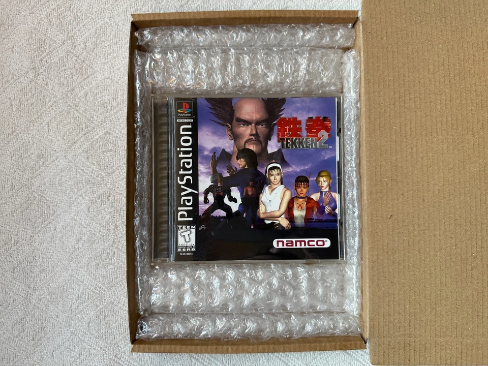 Tekken 2 PS1 - NTSC-U/C USA VGC CIB - High Quality Packing - Tracked - Image 2 of 4